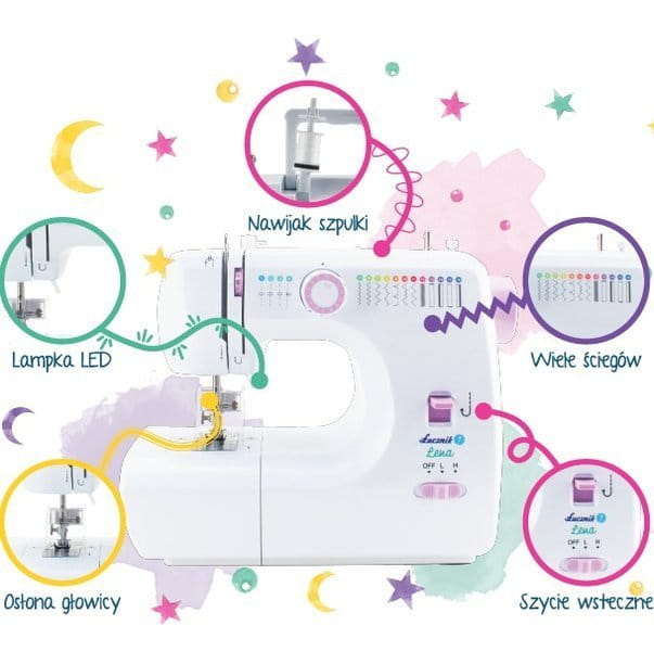 Maszyna do szycia Łucznik Lena dla dzieci