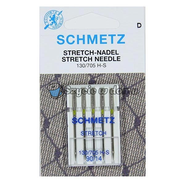 Igły Schmetz do stretchu do maszyn do szycia 5x90