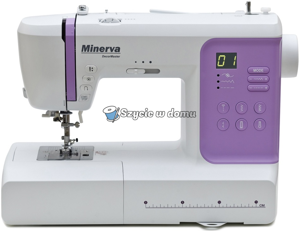 Komputerowa maszyna do szycia Minerva Decor Master + GRATIS