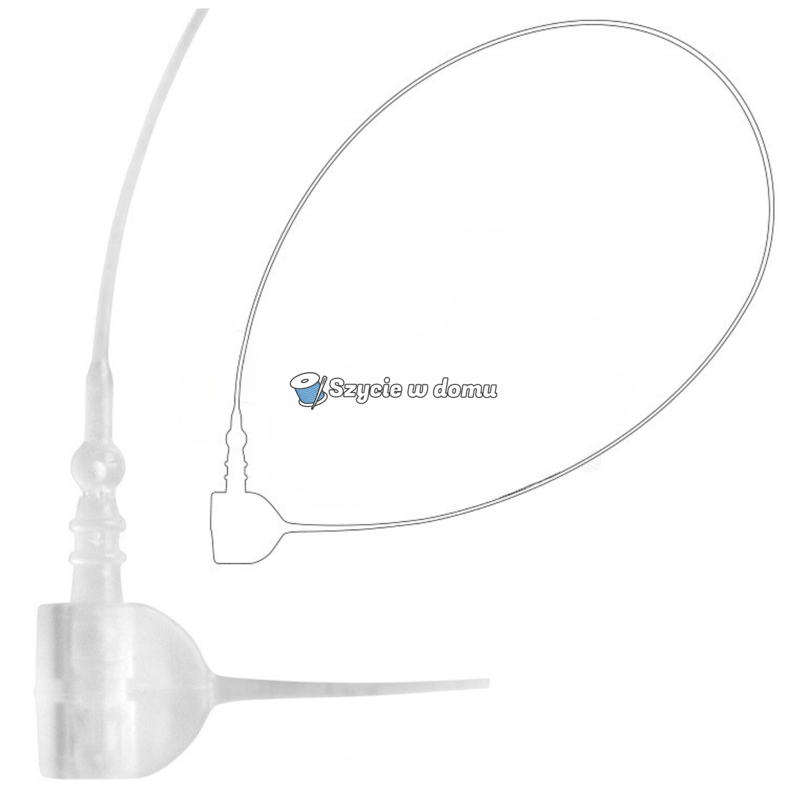 Nitki ości do ręcznego etykietowania 5000 szt. 130mm