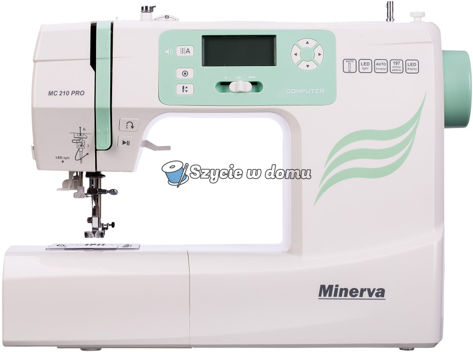 Maszyna do szycia Minerva MC210pro