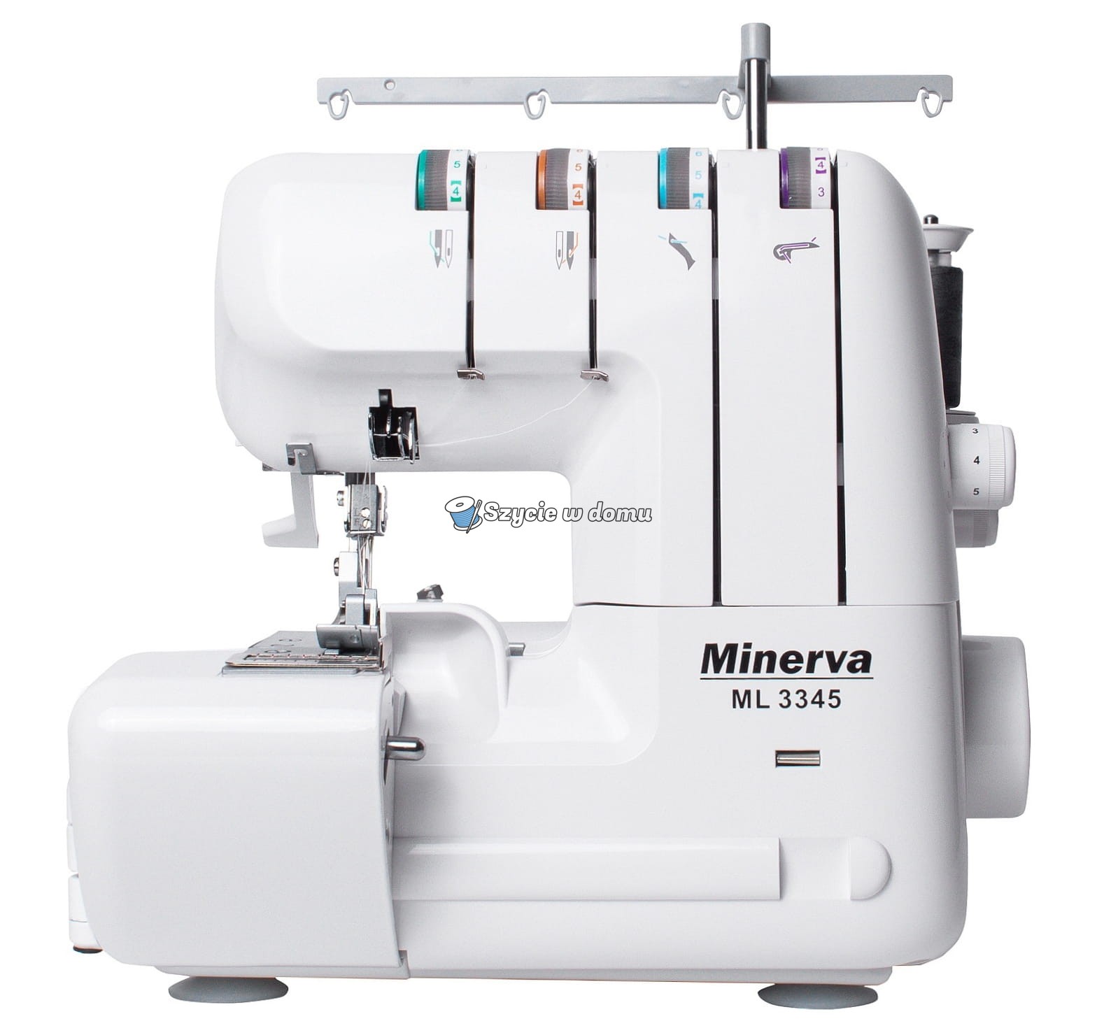 Overlock 4-nitkowy Minerva ML3345 – profesjonalna maszyna do szycia + GRATIS akcesoria