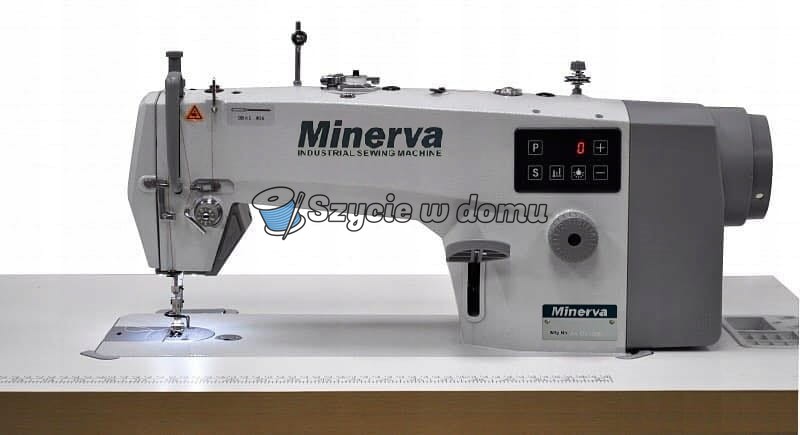 Stębnówka przemysłowa jednoigłowa Minerva M5550JDE do szycia cienkich i średnich materiałów