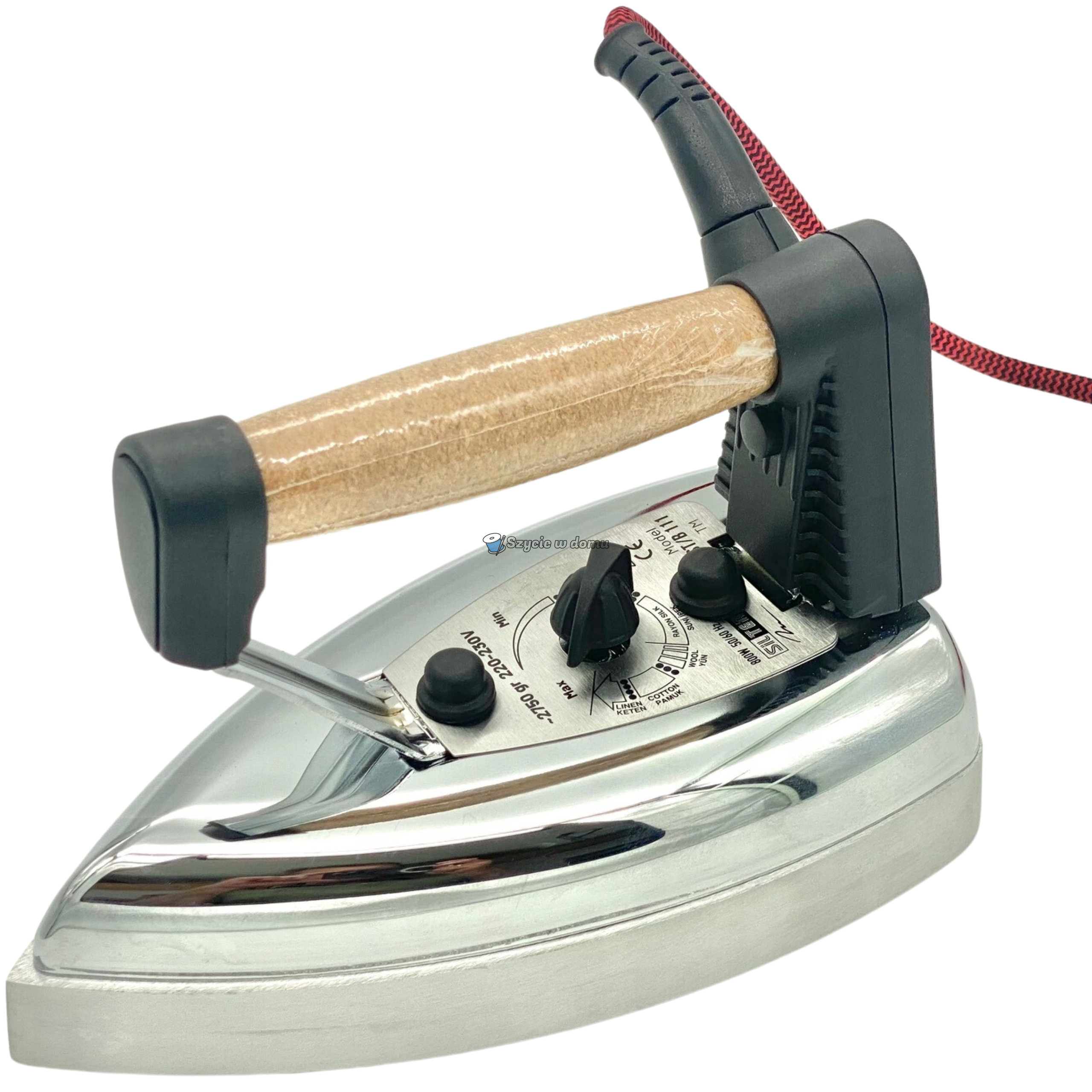 Żelazko profesjonalne krawieckie Silter STB ST/B 111 metalowa konstrukcja 2750g