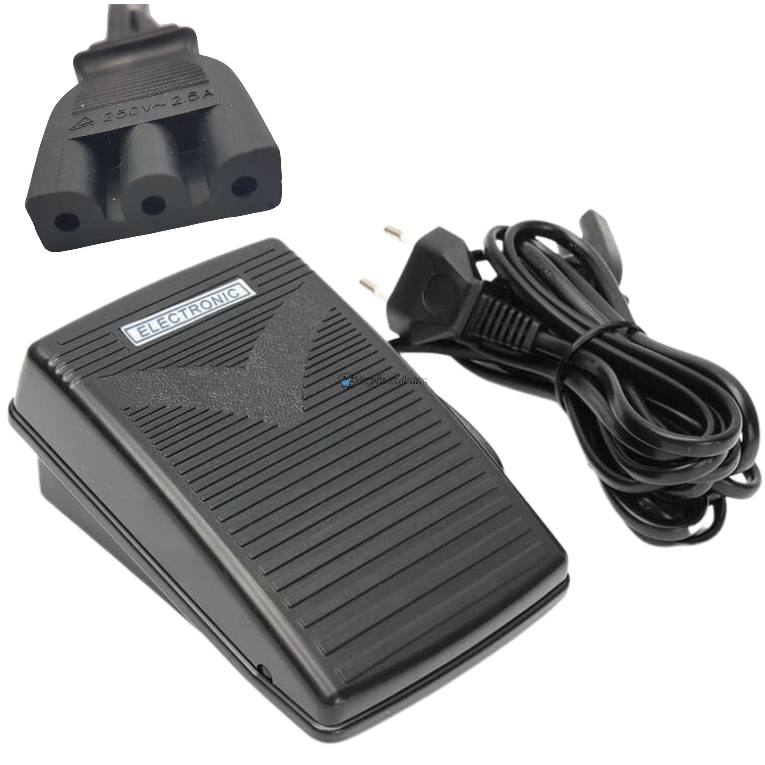 Pedał regulator obrotów z przewodem do maszyny do szycia 4423 8280 E10 E20