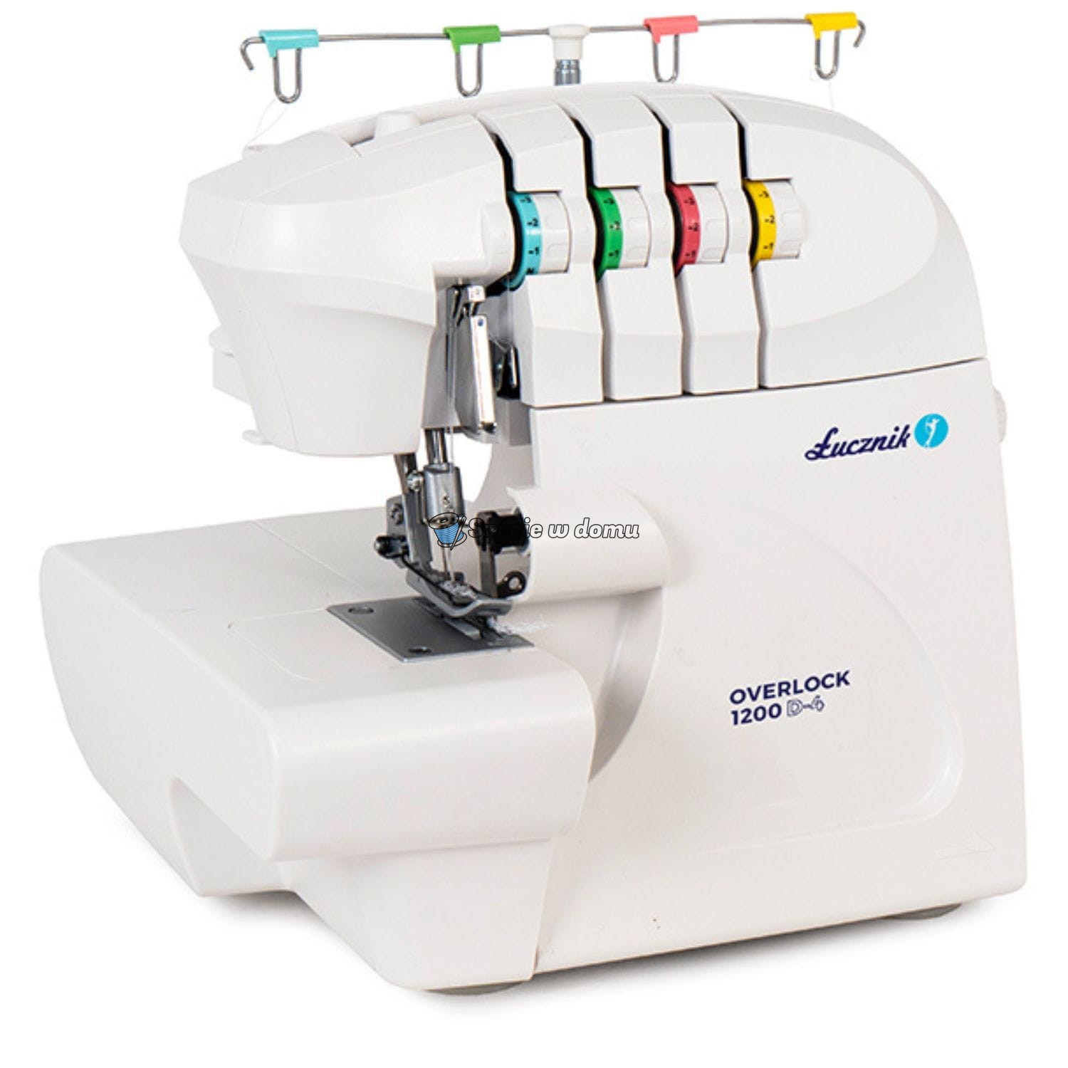  Overlock do szycia mocny 2-, 3- i 4-nitkowy ŁUCZNIK 1200 D-4 4