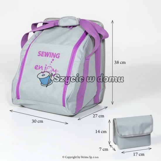 ENJOY BAG Torba pokrowiec do owerloka domowego