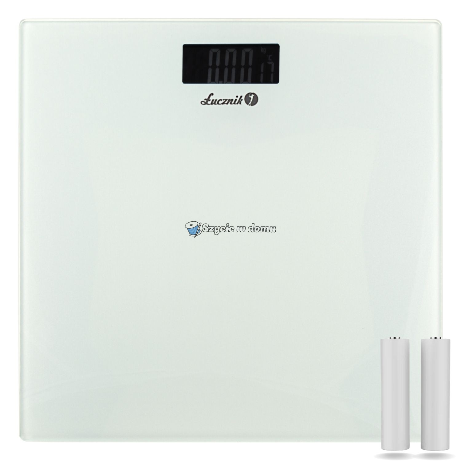Elektroniczna waga łazienkowa diamentowa Łucznik BS-2018 LCD