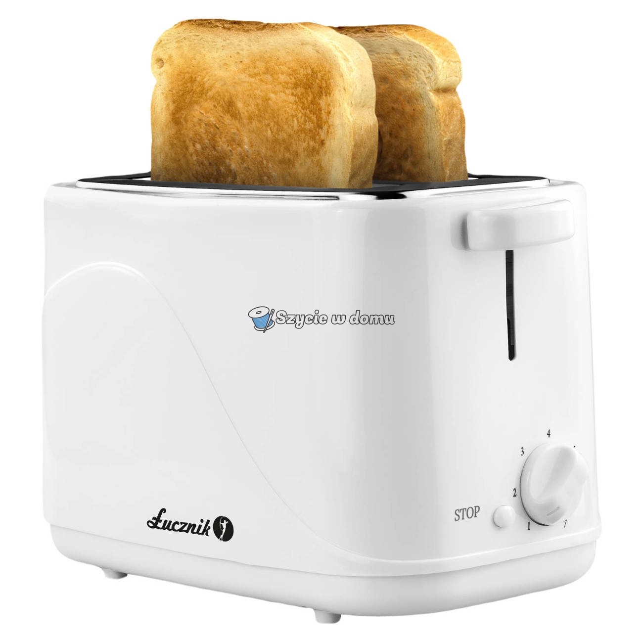 Toster opiekacz do kanapek Łucznik TS-50W biały