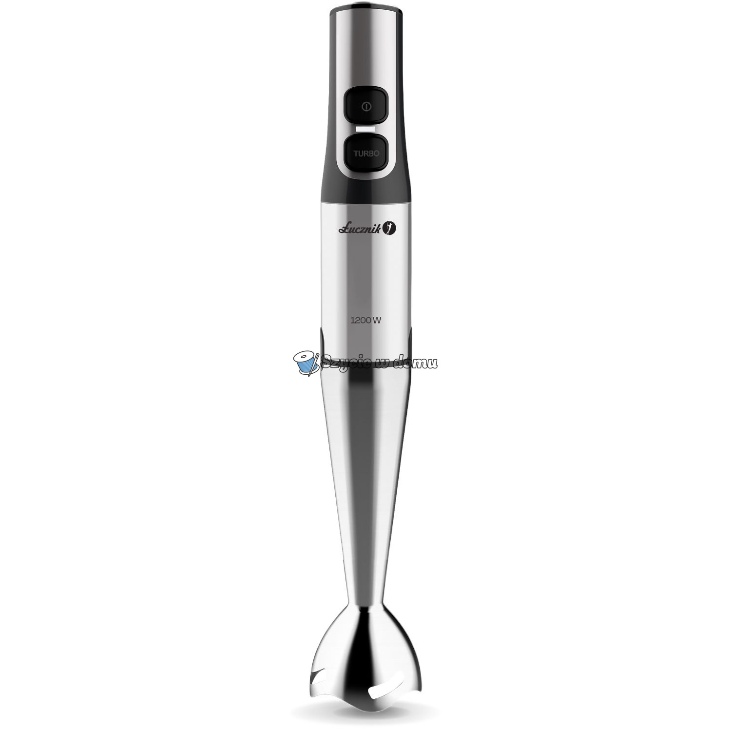 Blender ręczny rozdrabniacz Łucznik JK-1200 Titanium Silver Strong