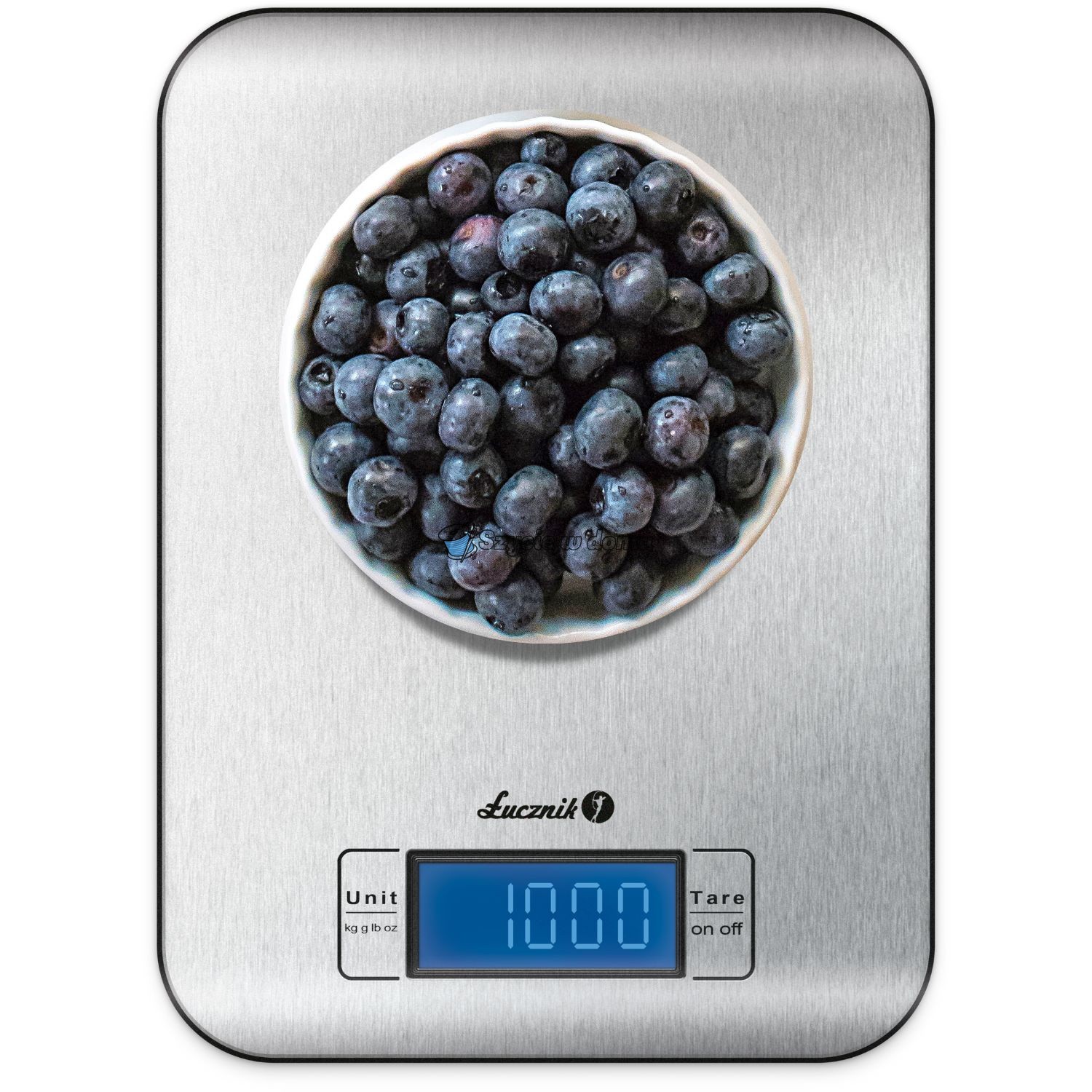 Waga kuchenna Łucznik KS-509A Srebrna 5 kg – stal nierdzewna, dokładność 1 g