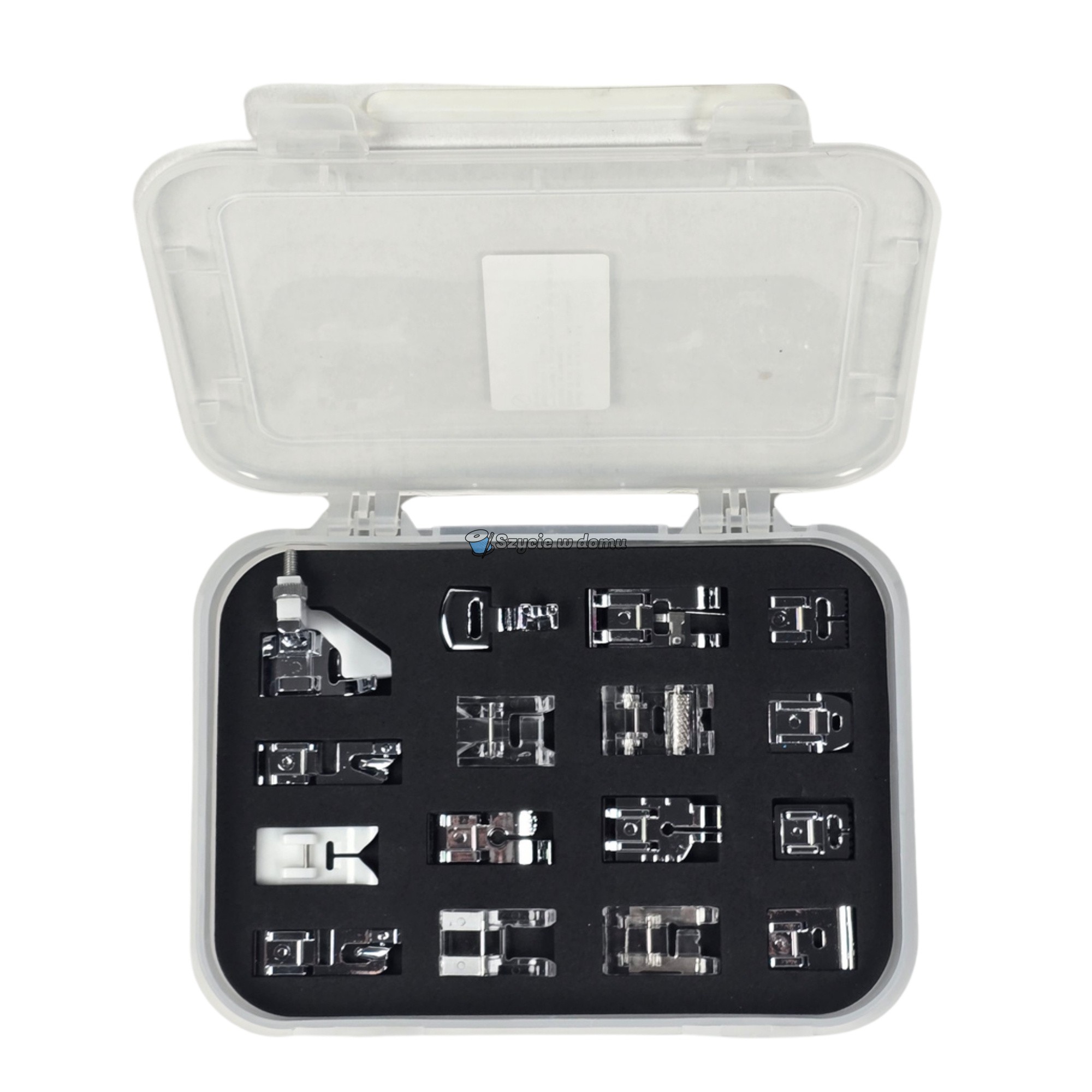 Stopki do maszyny do szycia MATIC zestaw 16 stopek w pudełku