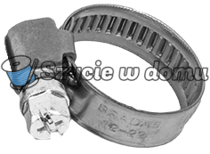 Opaska zaciskowa ślimakowa metalowa nierdzewna obejma do węży 10-16 9mm 10 sztuk