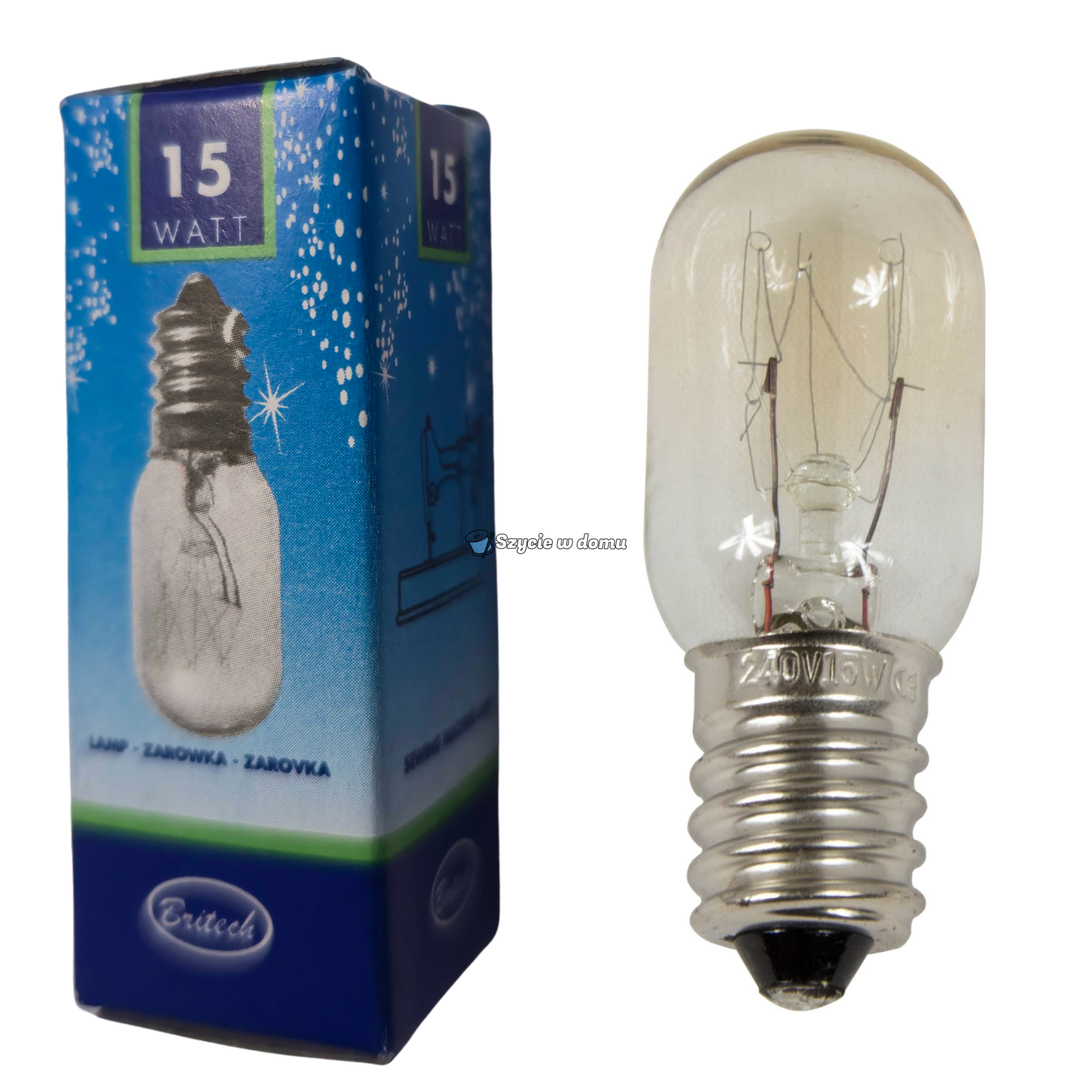 Żarówka E14 do maszyny do szycia 15W 220-240V