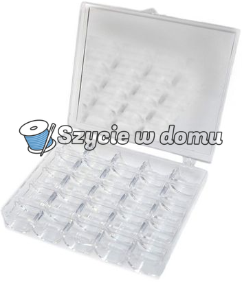 Pudełko na szpulki do maszyn do szycia