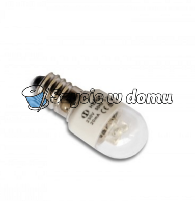 Żarówka LED do maszyn do szycia i owerloków E14 1W 80Lm Łucznik