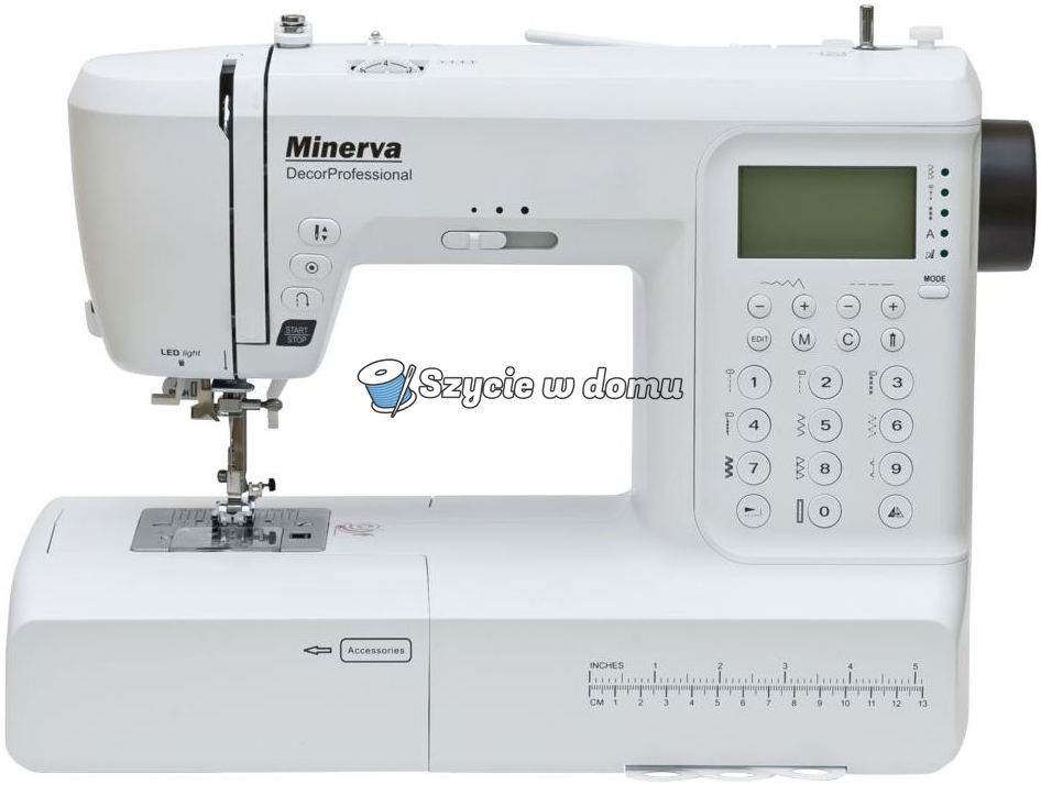 Komputerowa maszyna do szycia Minerva Decor Professional