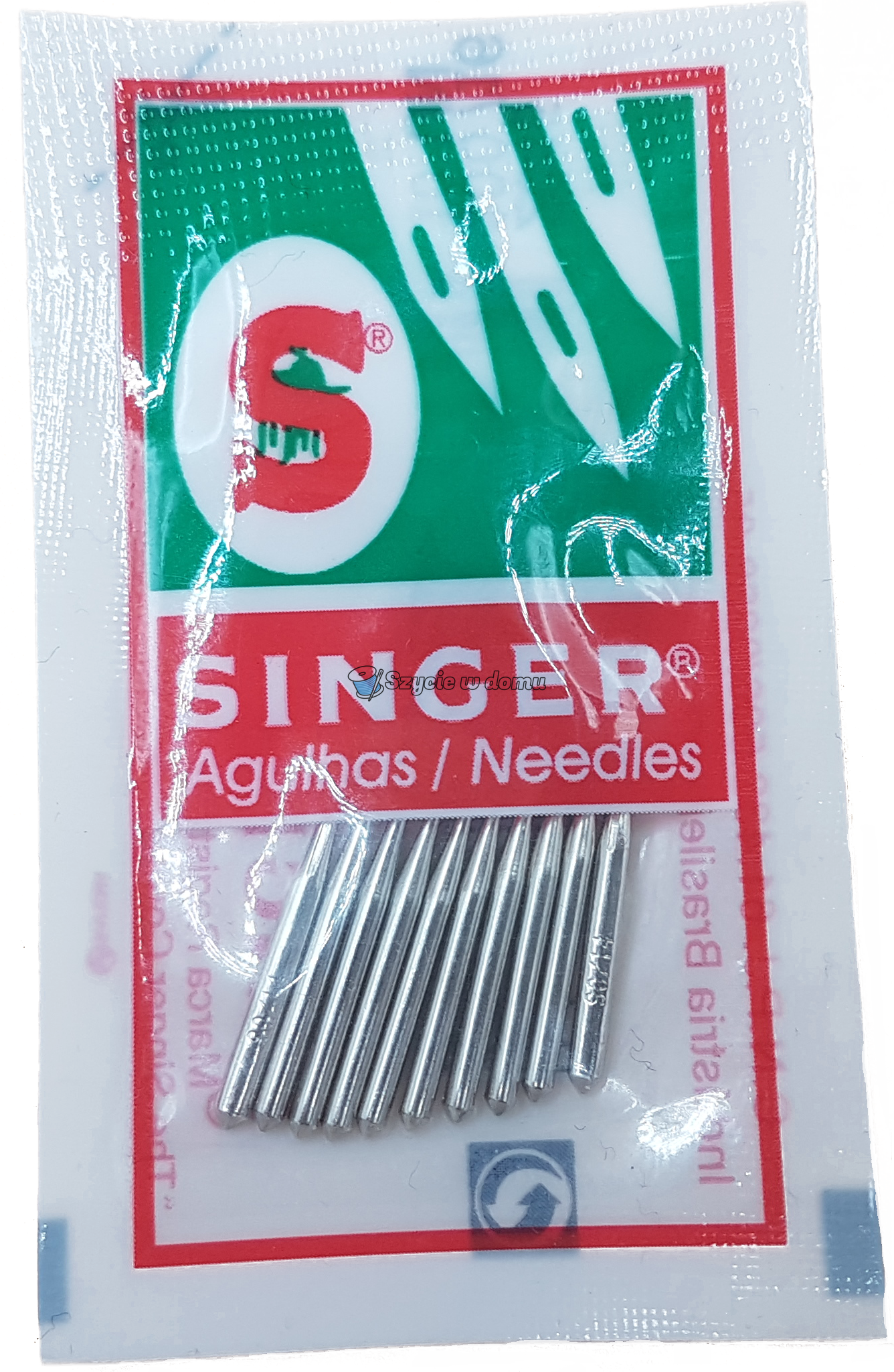 Igły półpłaskie '80 Singer 2020 do maszyn 10 szt