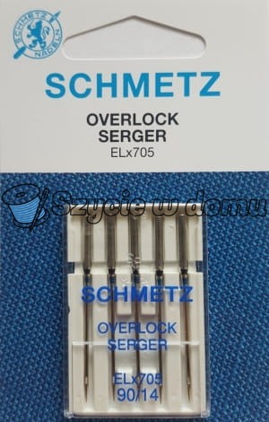 Igły SCHMETZ do coverlocków domowych ELX705 VSC 5x90