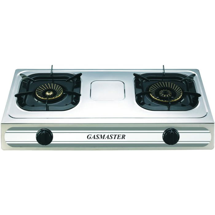 Kuchenka gazowa GASMATER 2-03SRBP 2 palniki 7,6 kW stal nierdzewna LPG piezo