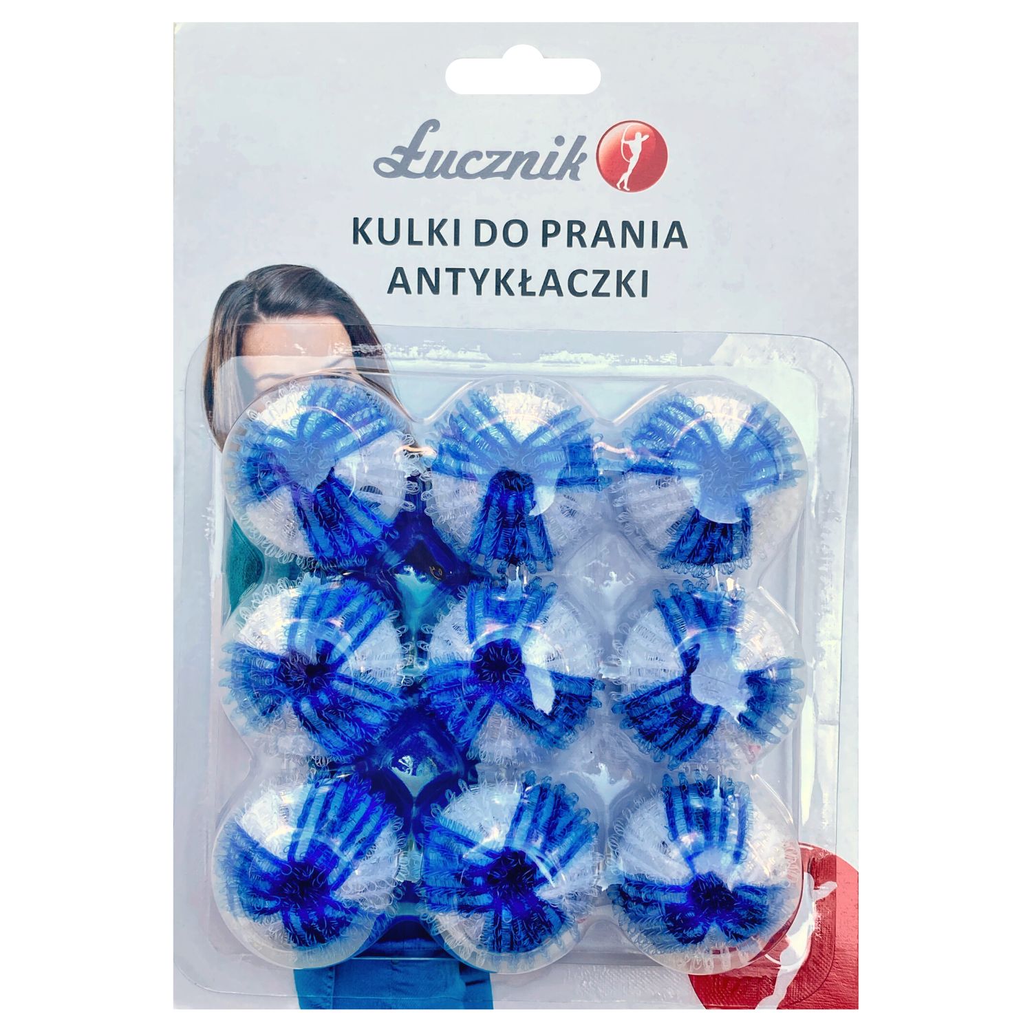 Kulki do prania antykłaczki Łucznik kule 9 sztuk