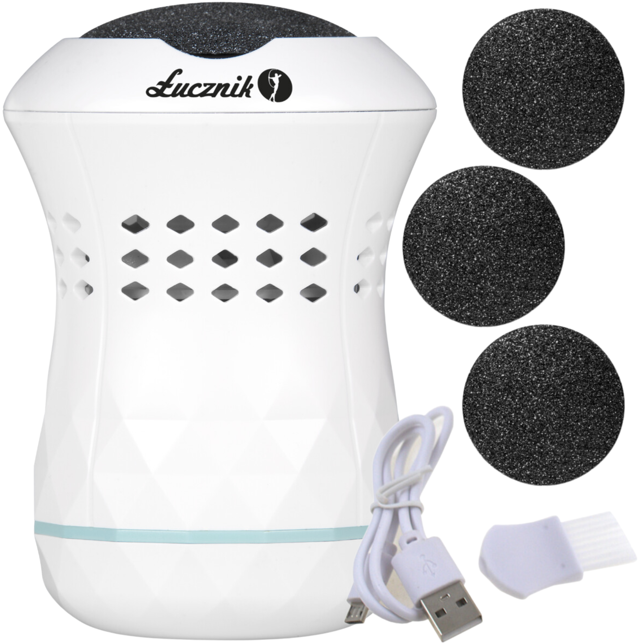 Elektryczny pilnik frezarka do stóp Łucznik AT-2020 + 4 dyski