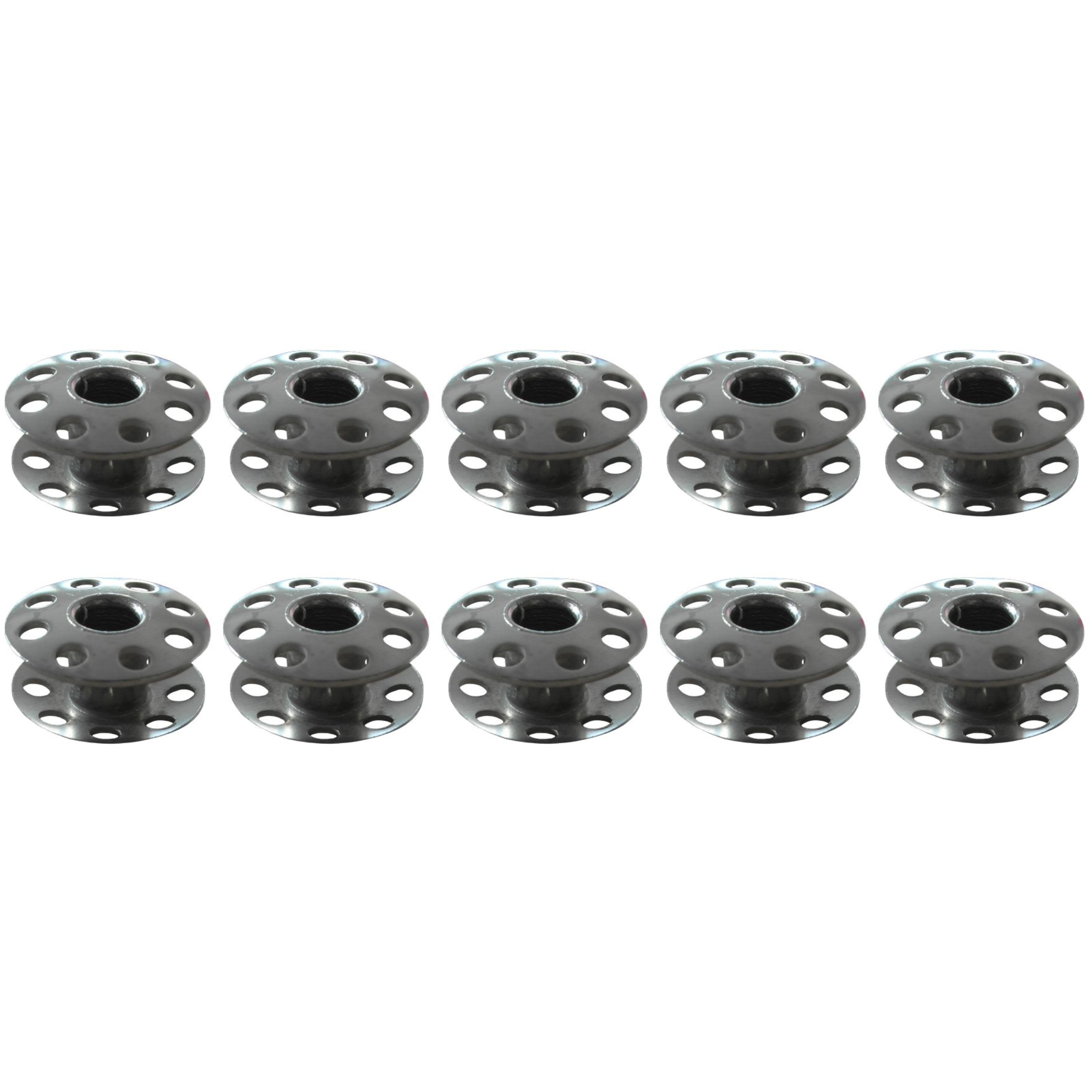  Zestaw 10 szpulek szpulka metalowa kl.800 Singer