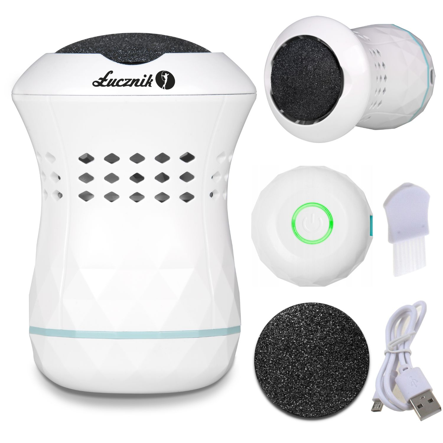 Pilnik do stóp elektryczny Łucznik AT-2020 usuwanie zrogowaciałego naskórka