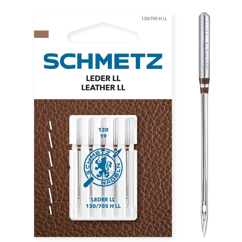 Igły do szycia skóry Schmetz Leather LL 130/705 H LL 120/19 tnące - 5 szt